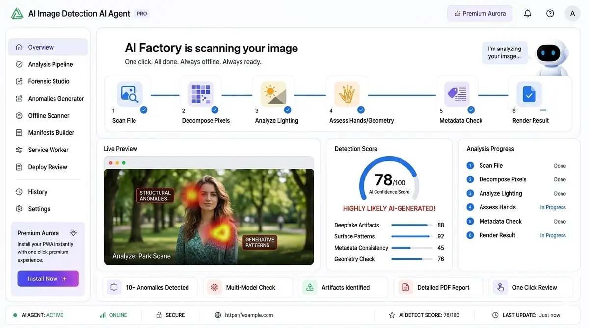 AI content automation Game Master — example of the AI tool dashboard software